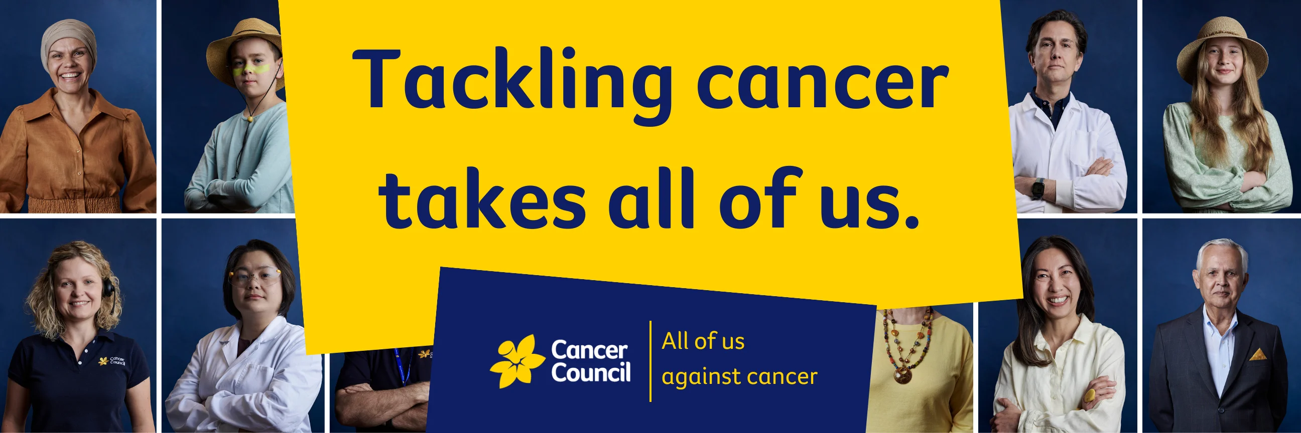Tackling cancer takes all of us