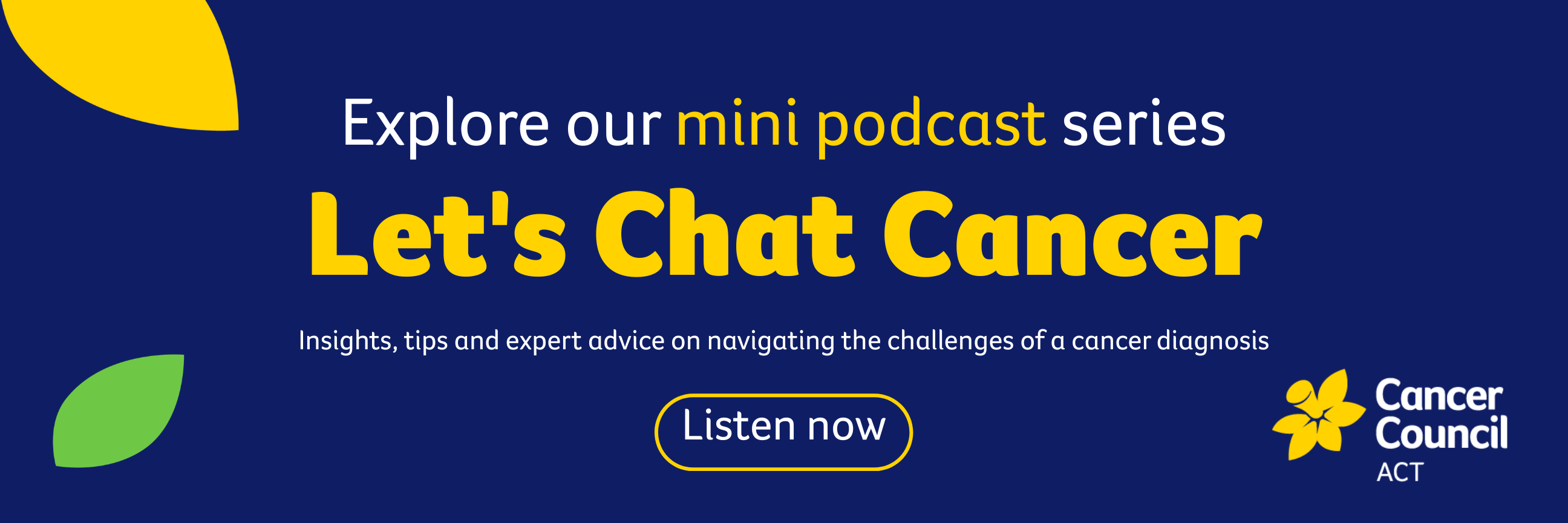 Let's Chat Cancer podcast