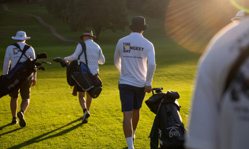 Golfers particpating in The Longest Day