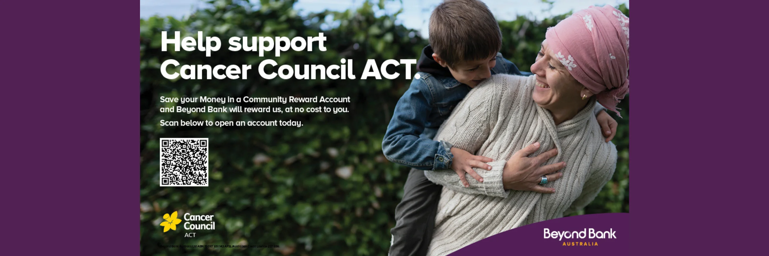 Help Support Cancer Council ACT