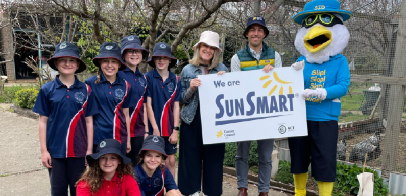 Majura Primary are ACT’s 100th SunSmart primary school