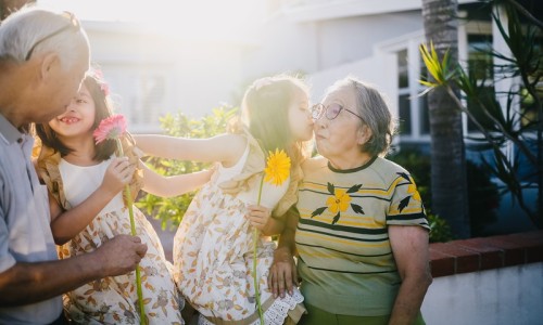 Grandparents and granddaughters